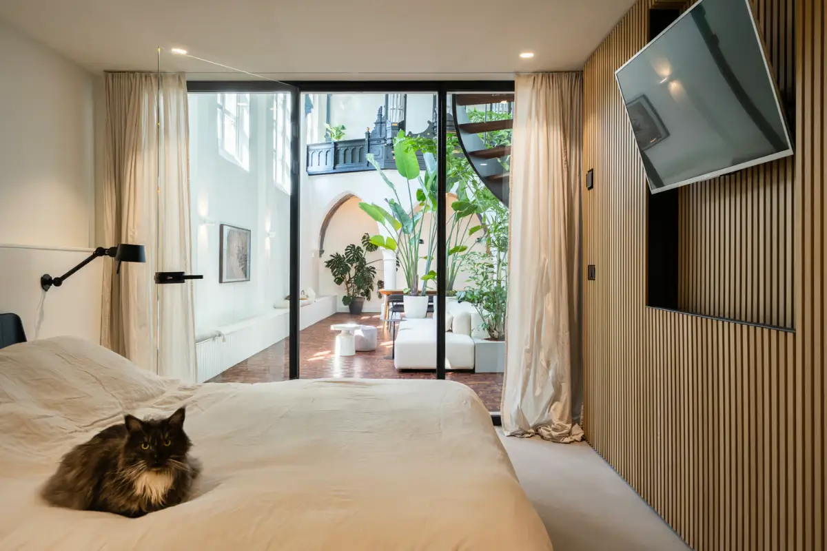 A 19th-Century Neo-Gothic Church is Transformed into a Modern Home 27 neo-gothic-19th-century-church-conversion-netherlands-nordroom