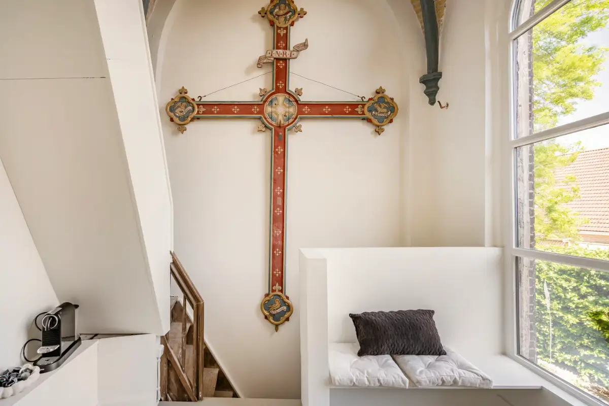 A 19th-Century Neo-Gothic Church is Transformed into a Modern Home 35 neo-gothic-19th-century-church-conversion-netherlands-nordroom