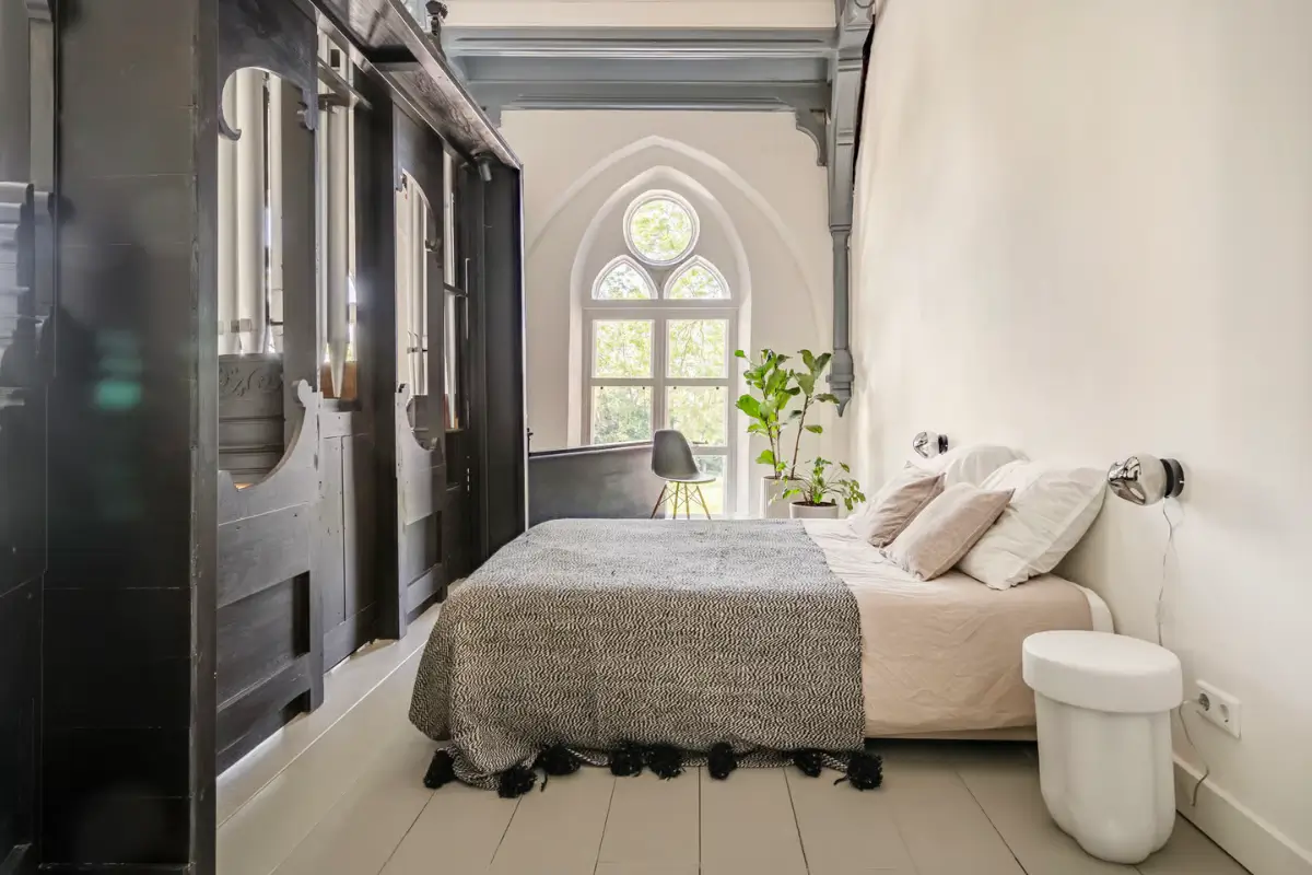A 19th-Century Neo-Gothic Church is Transformed into a Modern Home 36 neo-gothic-19th-century-church-conversion-netherlands-nordroom