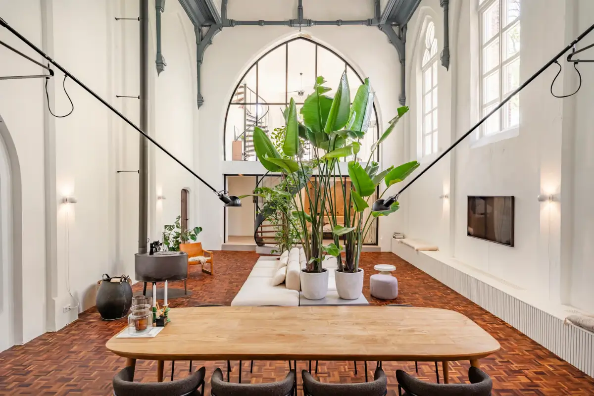 A 19th-Century Neo-Gothic Church is Transformed into a Modern Home 7 neo-gothic-19th-century-church-conversion-netherlands-nordroom