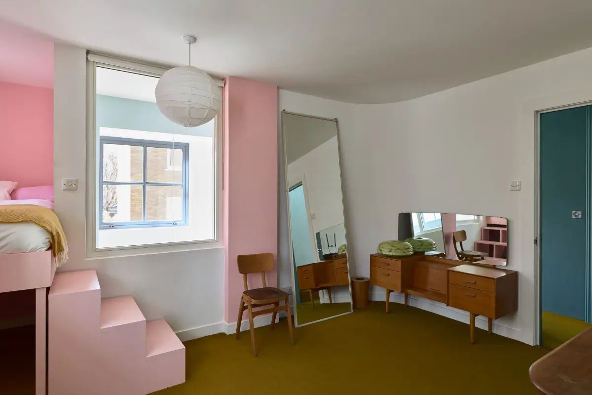 An Abundance of Color in a Unique and Playful London House 26 playful-colorful-architect-designed-blue-house-london