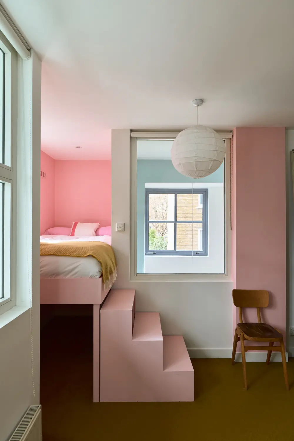 An Abundance of Color in a Unique and Playful London House 25 playful-colorful-architect-designed-blue-house-london