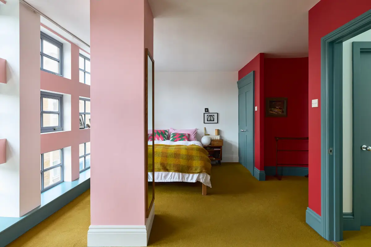 An Abundance of Color in a Unique and Playful London House 29 playful-colorful-architect-designed-blue-house-london