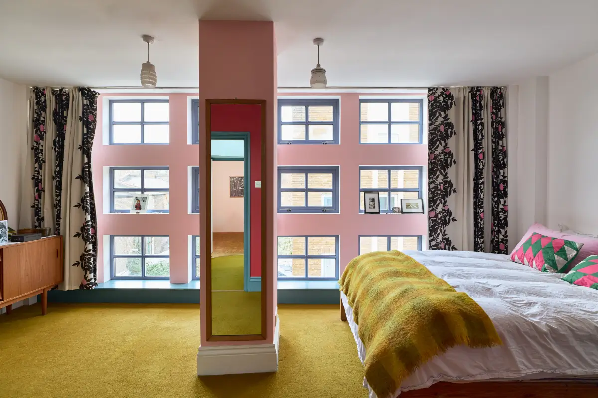 An Abundance of Color in a Unique and Playful London House 31 playful-colorful-architect-designed-blue-house-london