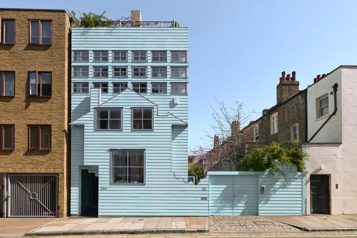 An Abundance of Color in a Unique and Playful London House 44 playful-colorful-architect-designed-blue-house-london