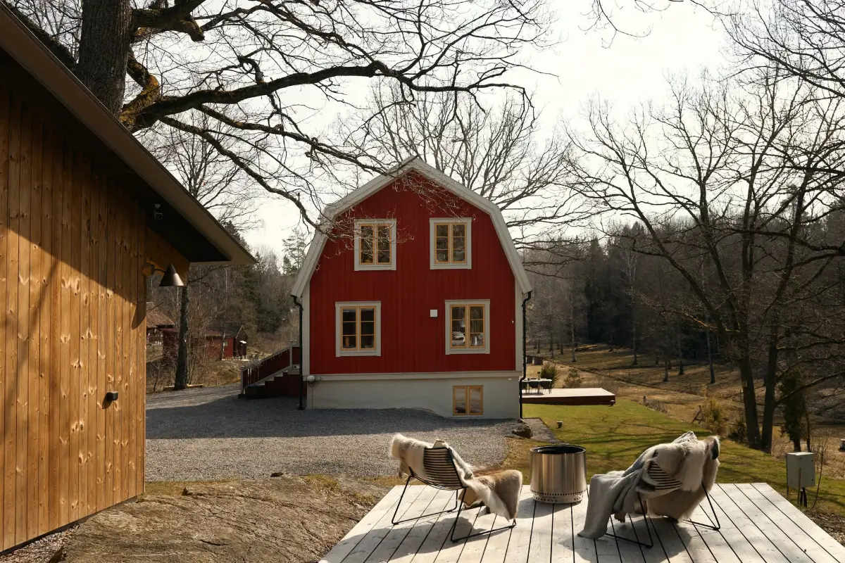 A Restored 1920s Swedish Home Set in an Idyllic Location South of Stockholm 58 renovated-1920s-swedish-house-surrounded-by-nature