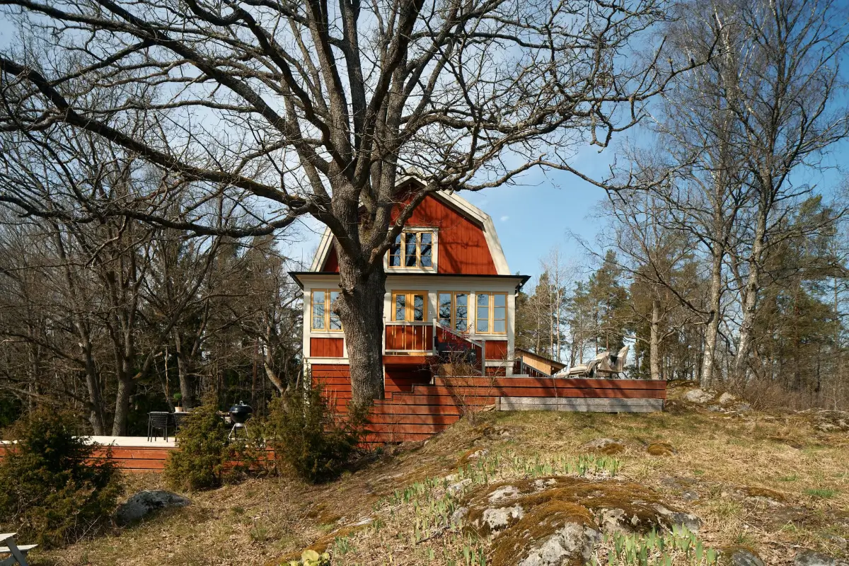 A Restored 1920s Swedish Home Set in an Idyllic Location South of Stockholm 65 renovated-1920s-swedish-house-surrounded-by-nature