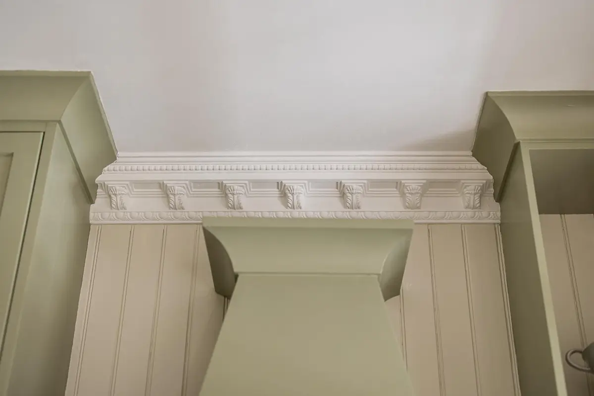 A Green Kitchen, Period Elements, and Jotun Colors in a Small Corner Apartment 12 renovated-late-19th-century-corner-apartment-gothenburg-nordroom
