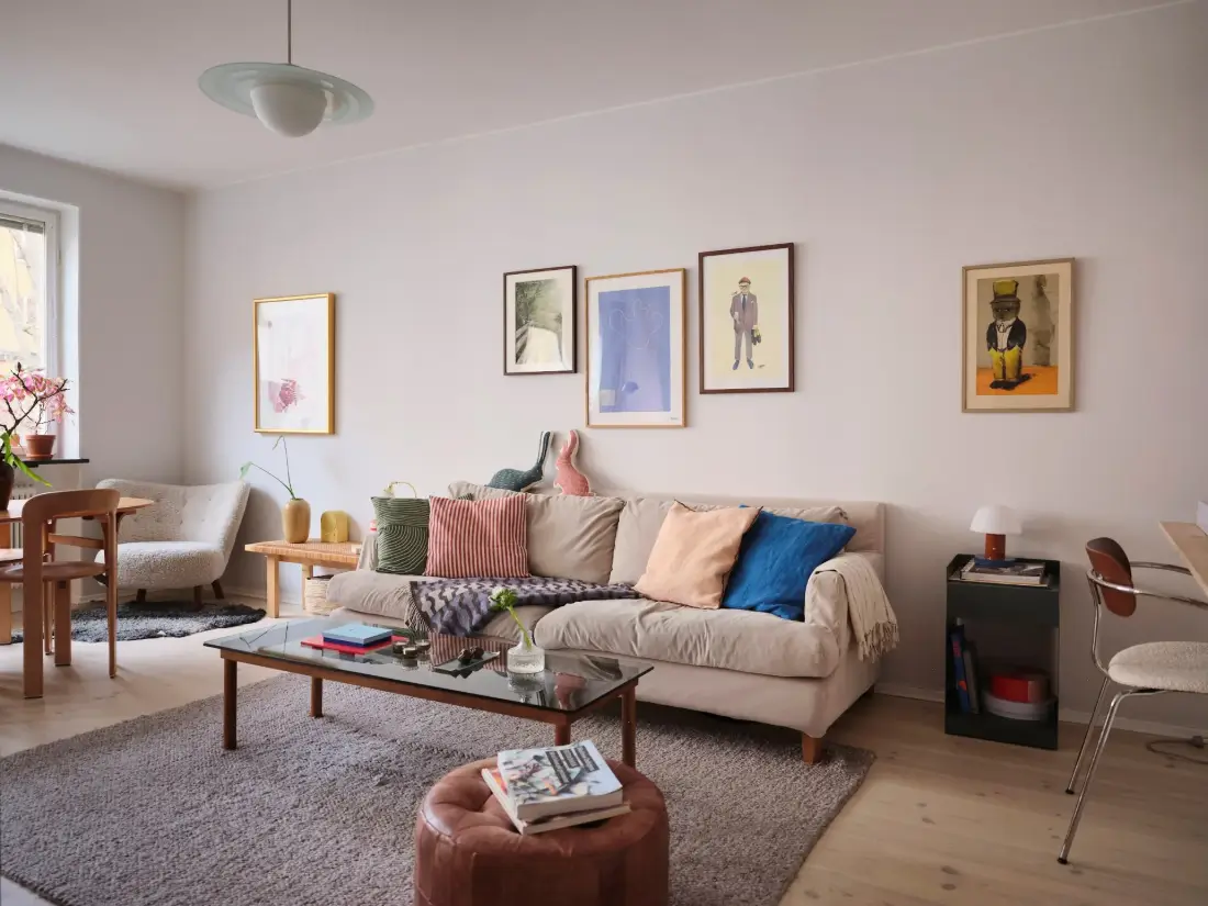 A Light 1940s Apartment with a Blue and Pink Kitchen 5 stockholm-apartment-pink-blue-kitchen-nordroom