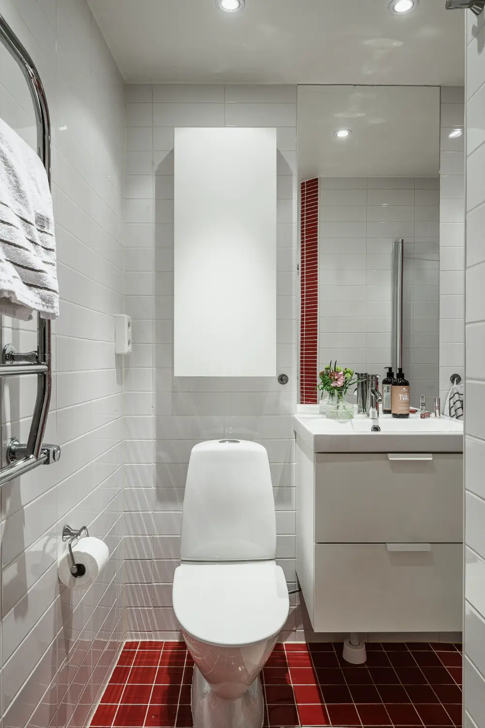 Soft Blue walls and a Spacious Kitchen in a Swedish Studio Apartment 22 turn-of-the-century-studio-apartment-spacious-kitchen-nordroom