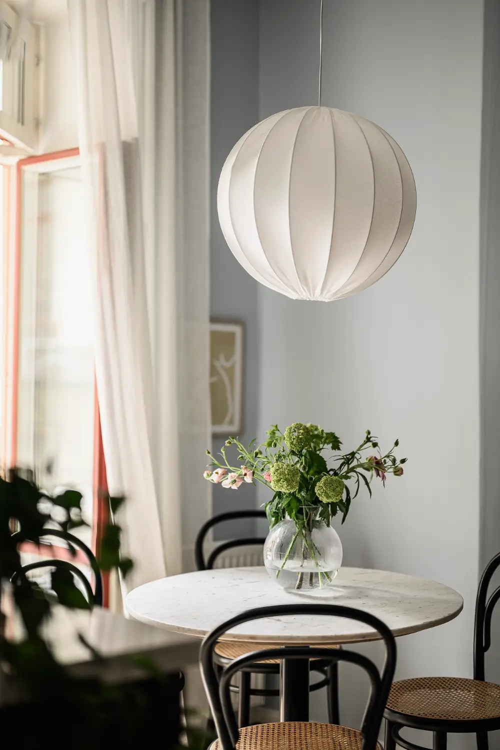 Soft Blue walls and a Spacious Kitchen in a Swedish Studio Apartment 14 turn-of-the-century-studio-apartment-spacious-kitchen-nordroom