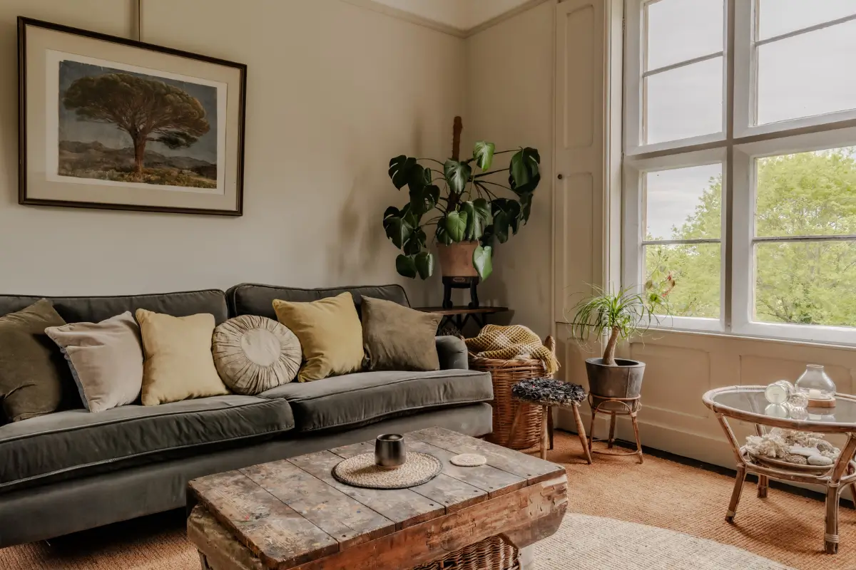 Natural Materials and Cozy Spaces in a 19th-Century Tudor-Gothic Country House 4 19th-century-english-country-house-tudor-gothic-style