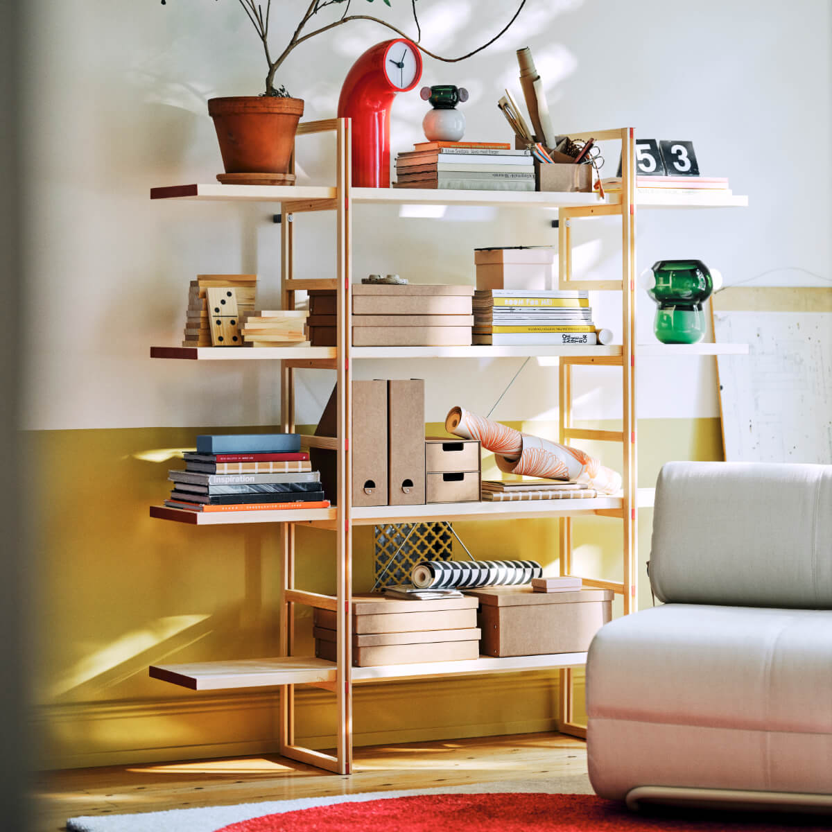 IKEA PS 2026: 44 Products with Playful Functionality (Full Collection) 12 IKEA-PS-2026-bookcase-nordroom