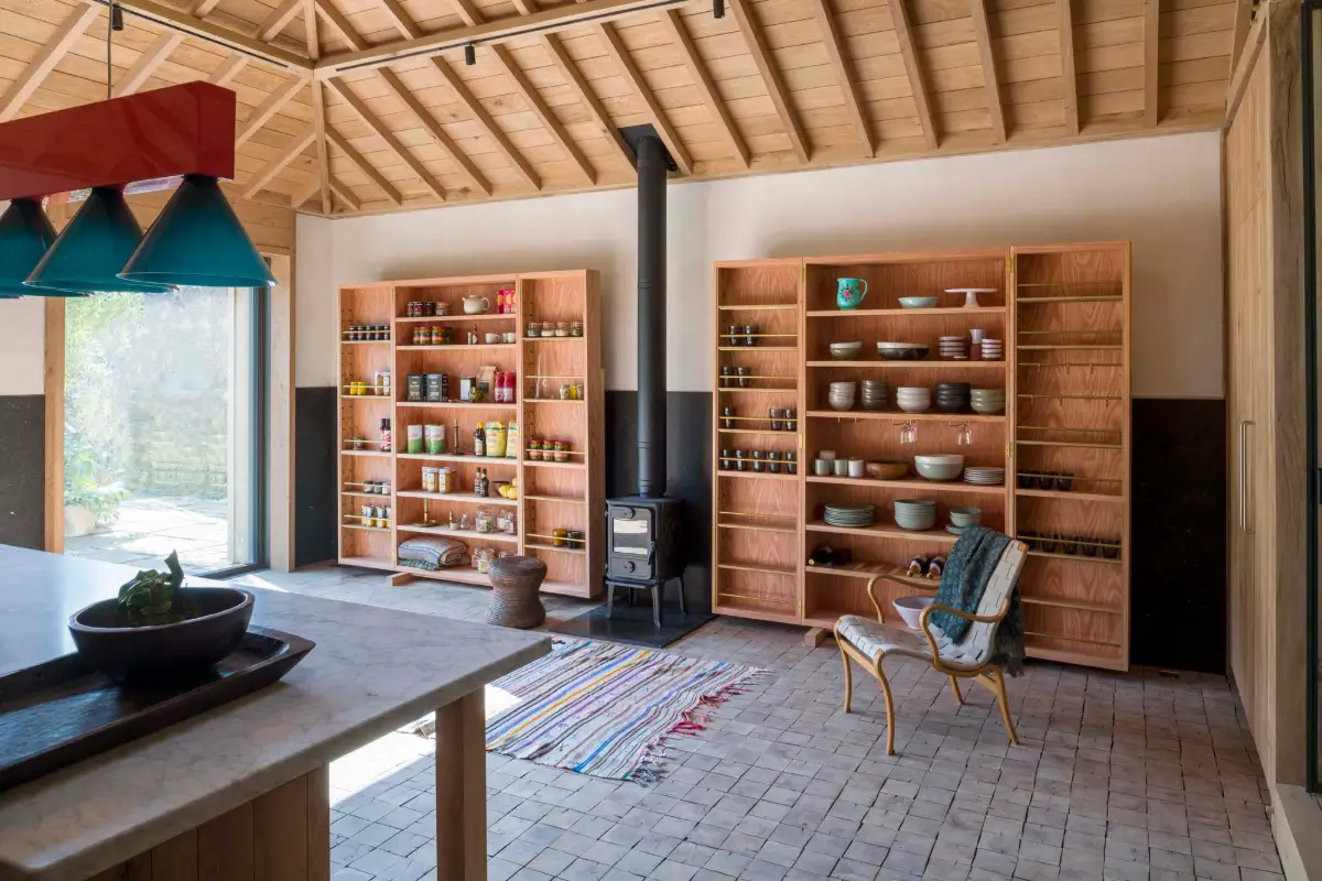 Inside Jay Osgerby’s Bespoke Barn Kitchen by Inglis Hall 9 Jay-Osgerby-Timber-Framed-Inglis-Hall-kitchen-nordroom