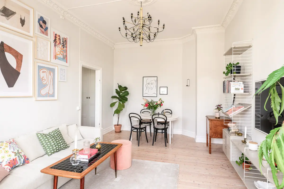 Natural Light and Classic Elements in a One-Bedroom Swedish Apartment 2 bright-1890s-scandinavian-apartment-nordroom