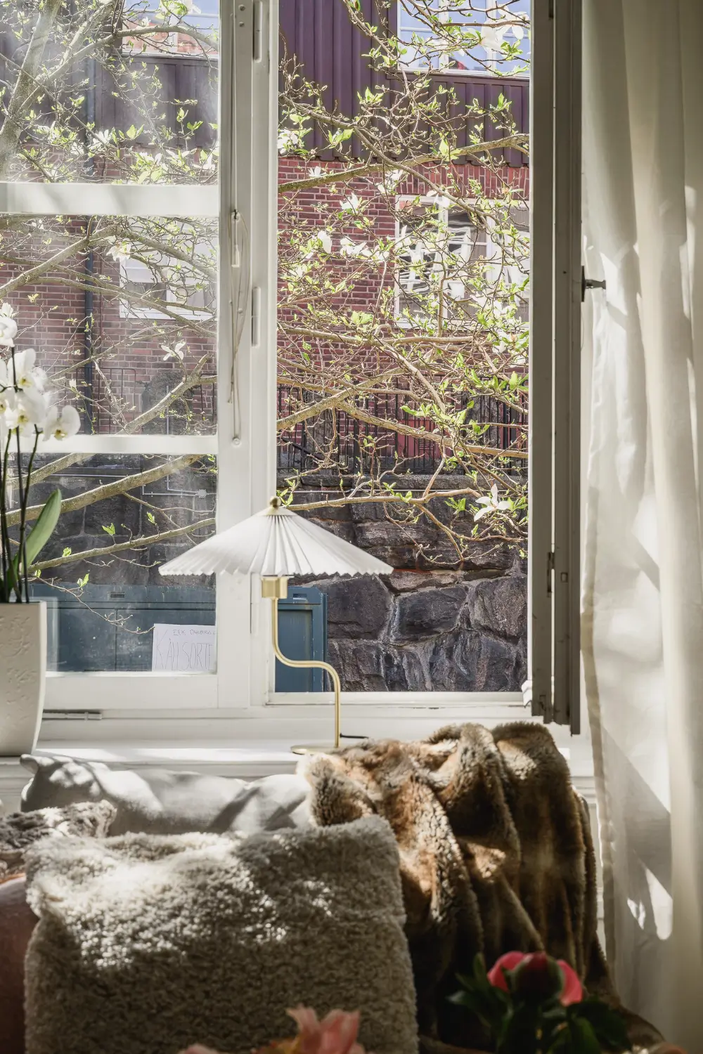 A Serene Palette and a Glass Framed Wall in a Swedish Apartment 18 charming-light-filled-ground-floor-apartment-sweden-nordroom