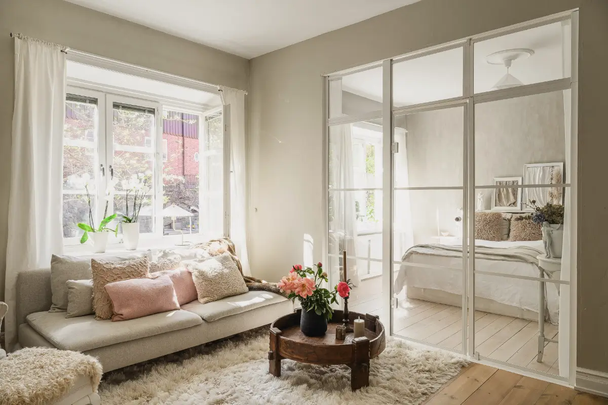 A Serene Palette and a Glass Framed Wall in a Swedish Apartment 19 charming-light-filled-ground-floor-apartment-sweden-nordroom