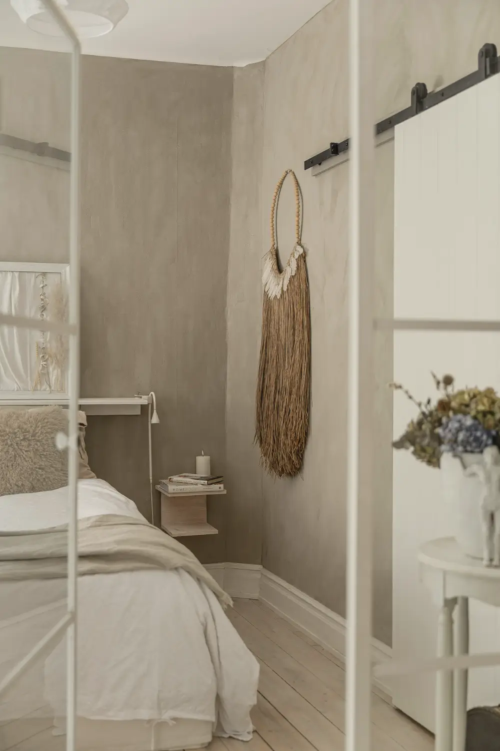 A Serene Palette and a Glass Framed Wall in a Swedish Apartment 23 charming-light-filled-ground-floor-apartment-sweden-nordroom