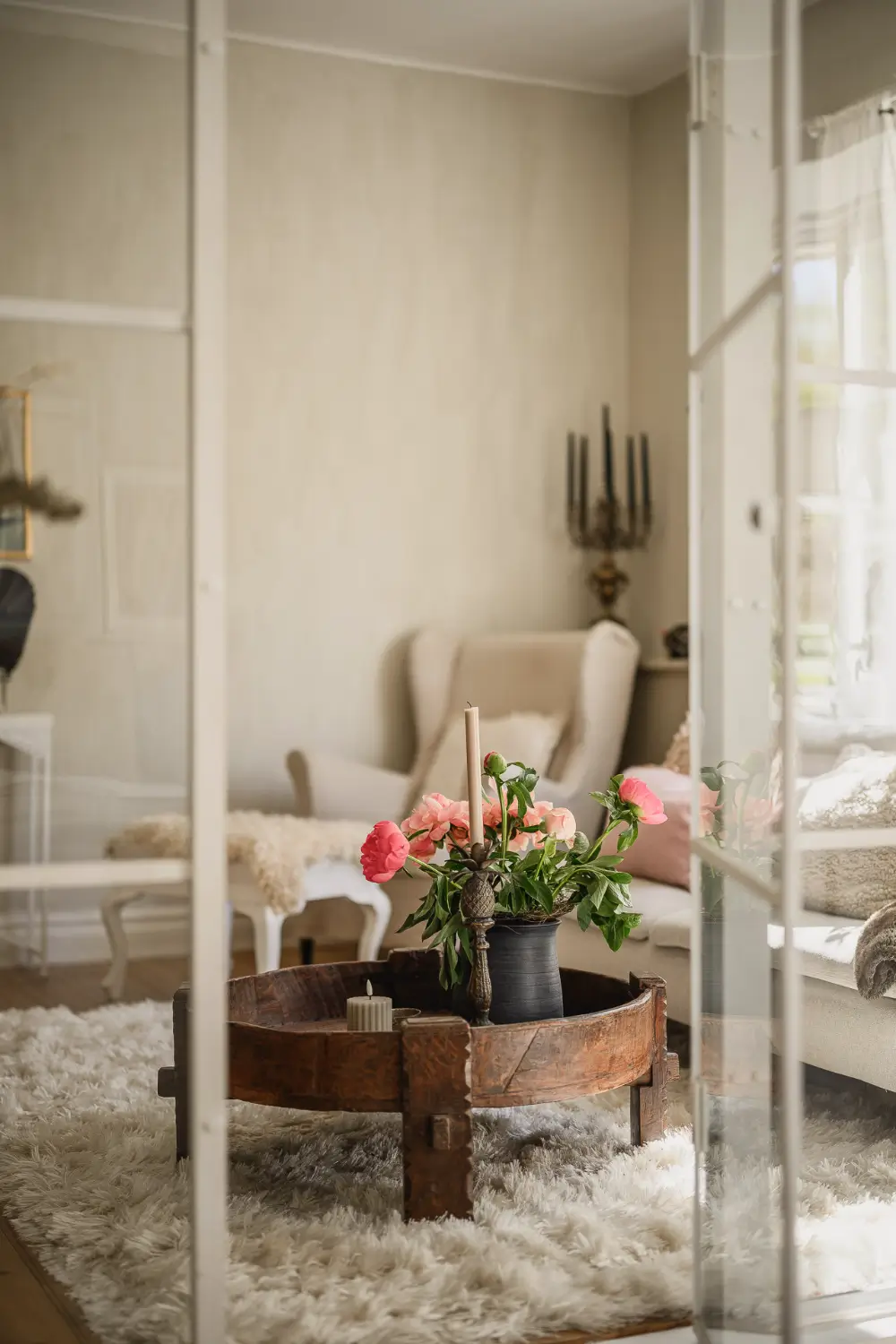 A Serene Palette and a Glass Framed Wall in a Swedish Apartment 22 charming-light-filled-ground-floor-apartment-sweden-nordroom