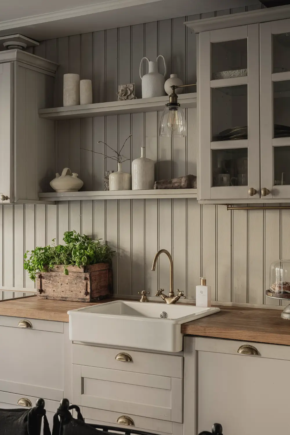 A Serene Palette and a Glass Framed Wall in a Swedish Apartment 7 charming-light-filled-ground-floor-apartment-sweden-nordroom