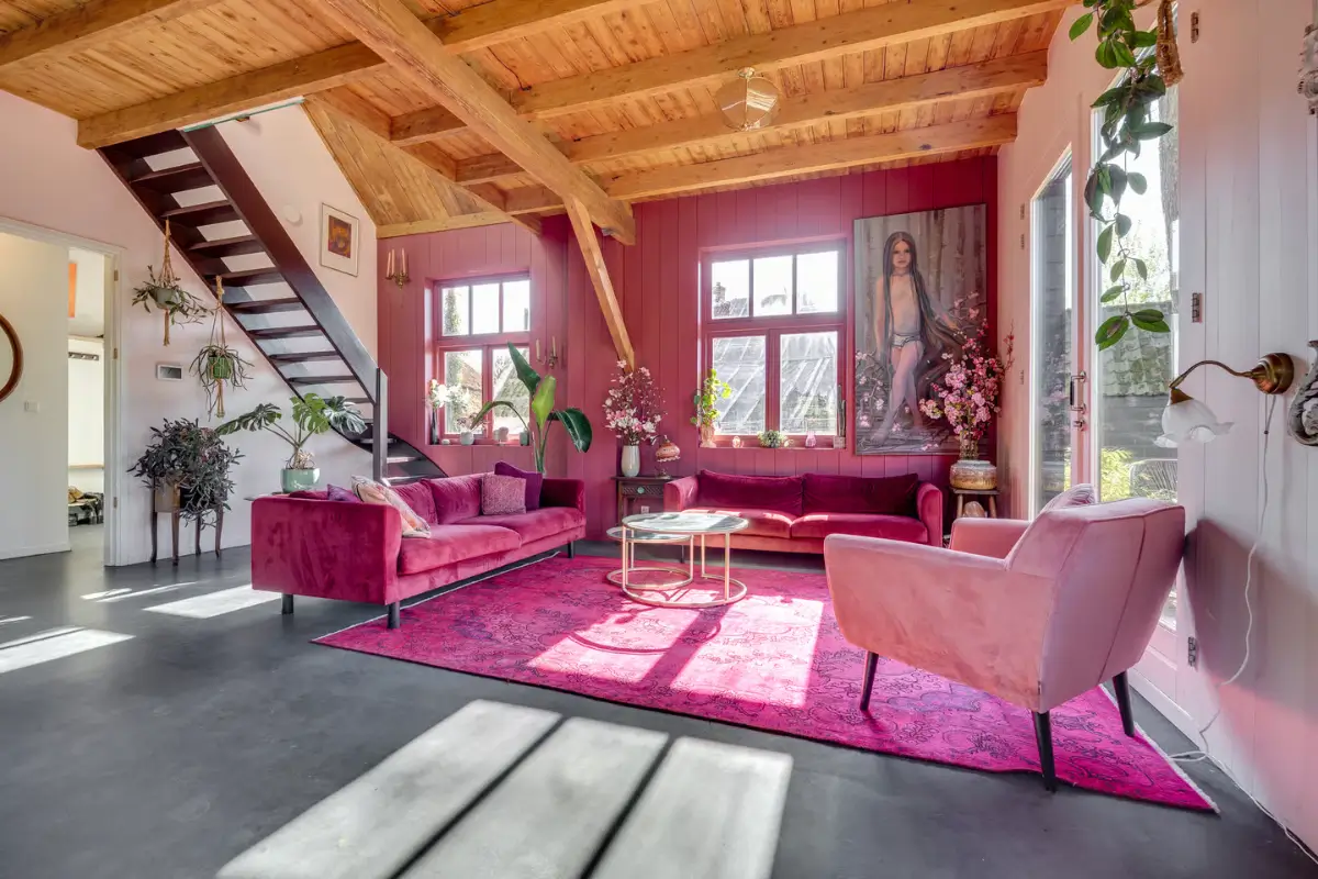 A Colorful, Bohemian Home in a Former Military Barracks near Utrecht 4 colorful-bohemian-interiors-converted-military-barracks-netherlands-nordroom