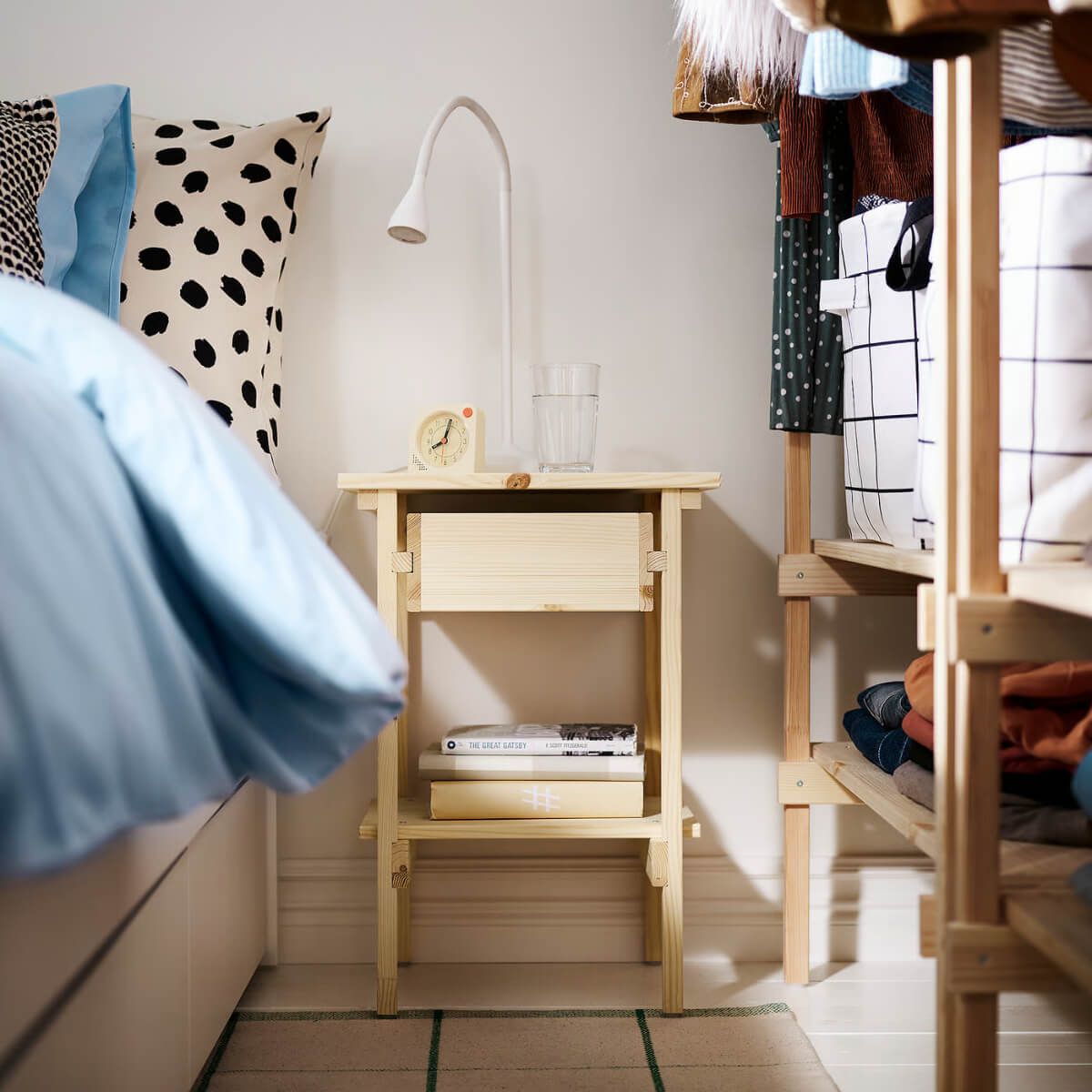 IKEA Launches KRONÖREN: A New Solid Pine Storage Series 11 ikea-kronoren-solid-pine-bedside-table-nordroom