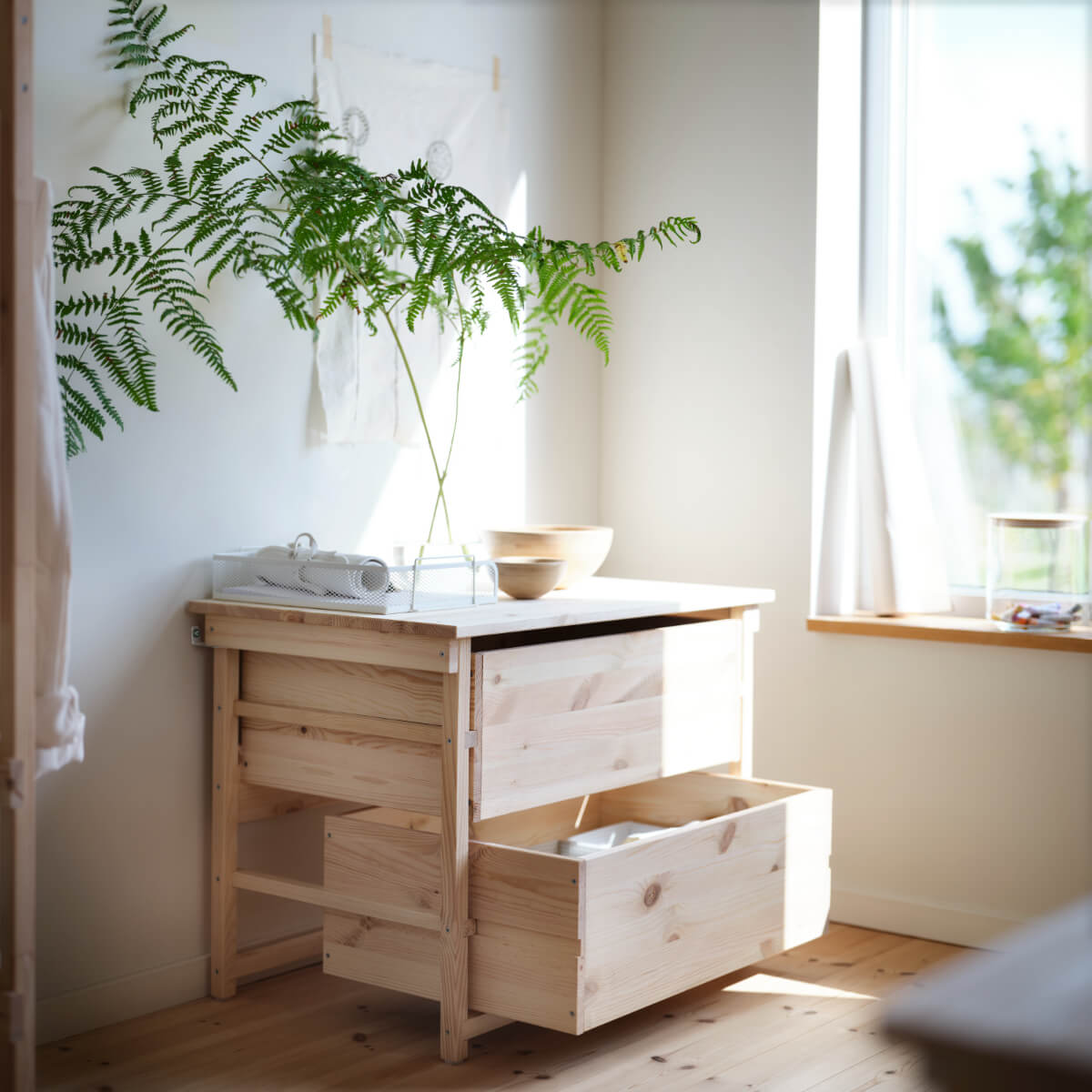 IKEA Launches KRONÖREN: A New Solid Pine Storage Series 10 ikea-kronoren-solid-pine-two-drawer-dresser-nordroom