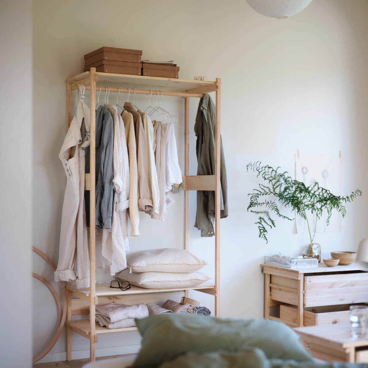 IKEA Launches KRONÖREN: A New Solid Pine Storage Series 5 ikea-kronoren-solid-pine-wardrobe-nordroom