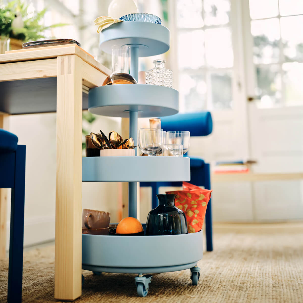 IKEA PS 2026: 44 Products with Playful Functionality (Full Collection) 32 ikea ps 2026 rolling storage cart nordroom IKEA PS 2026: 44 Products with Playful Functionality (Full Collection)