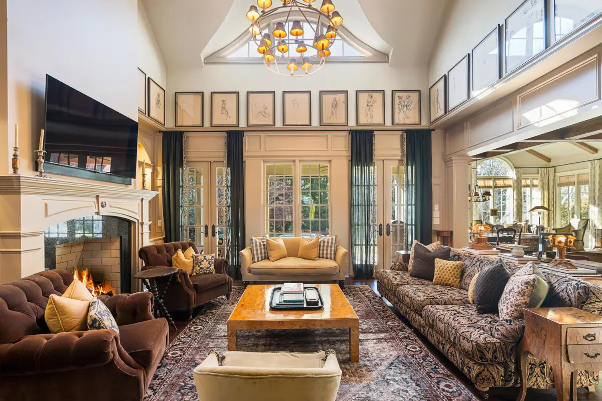 Josh Brolin's Storybook Georgia Estate with Interiors by Pierce & Ward is For Sale 18 josh-brolin-georgia-home-pierce-and-ward-interiors-nordroom