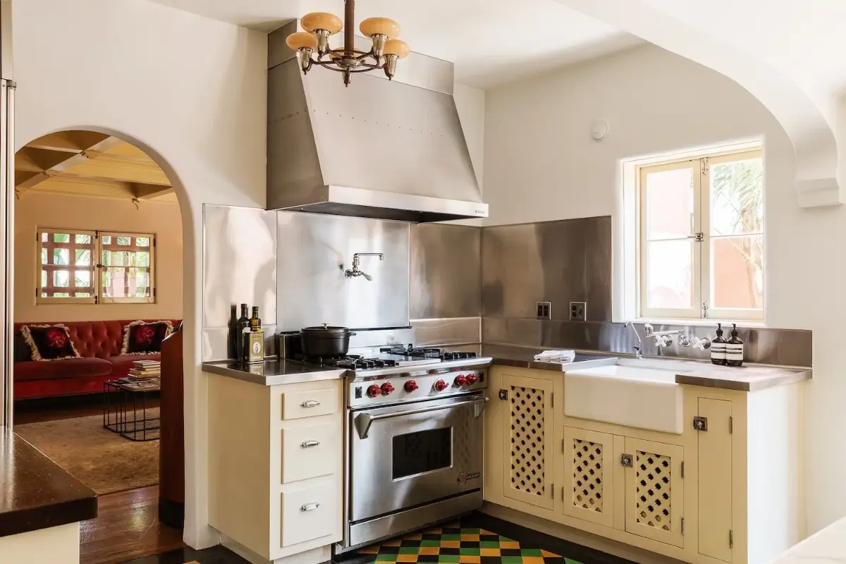 Old World Charm and Modern Comforts in a Pink Spanish-Style Los Feliz Villa 15 pink-1920s-spanish-revival-villa-los-feliz-nordroom