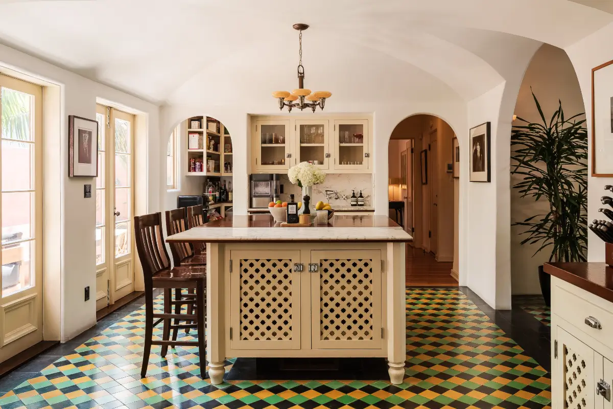 Old World Charm and Modern Comforts in a Pink Spanish-Style Los Feliz Villa 13 pink-1920s-spanish-revival-villa-los-feliz-nordroom