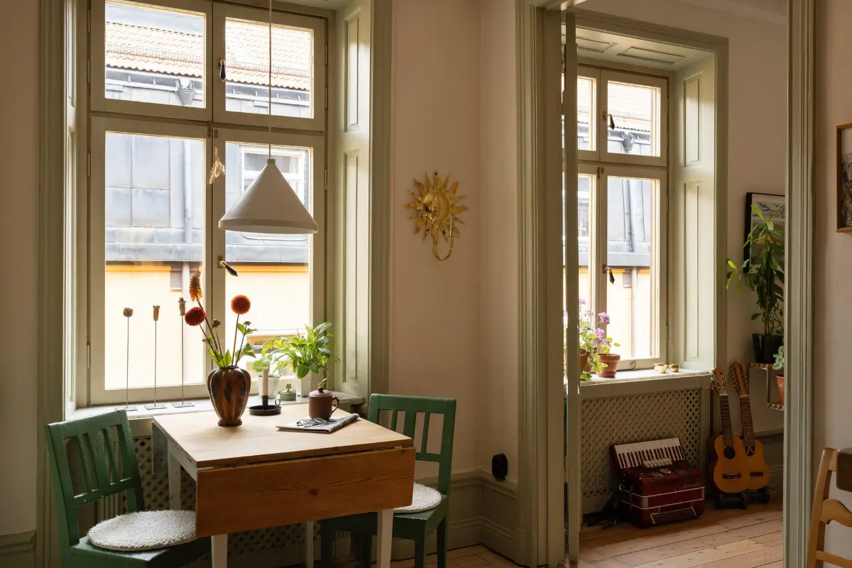A Muted Green Palette and Period Features in Stockholm 20 sage-green-palette-late-19th-century-apartment-stockholm-nordroom