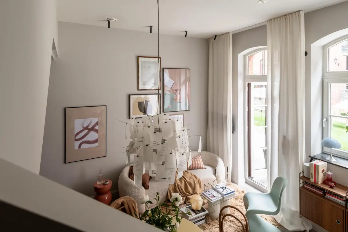 An Industrial Building in a Charming Courtyard is Turned into a Small Townhouse 21 small-loft-19th-century-indstrial-building-gothenburg-nordroom