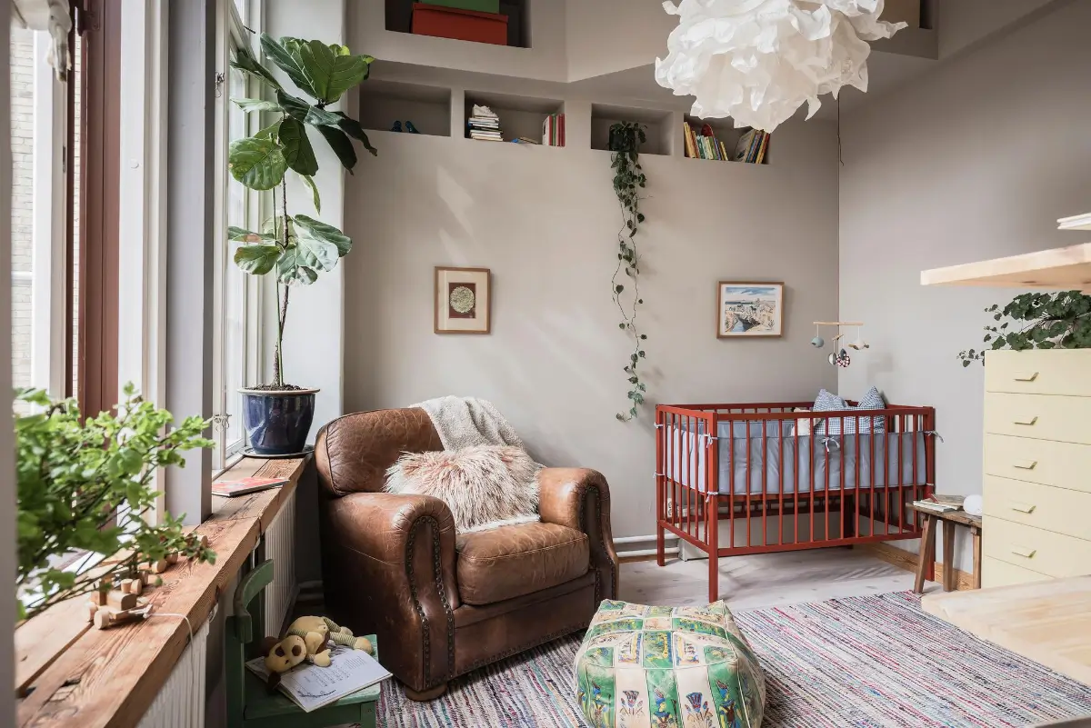 Industrial Character and an Open-Plan Living Space in a Unique Swedish Apartment 31 swedish-apartment-industrial-elements-nordroom