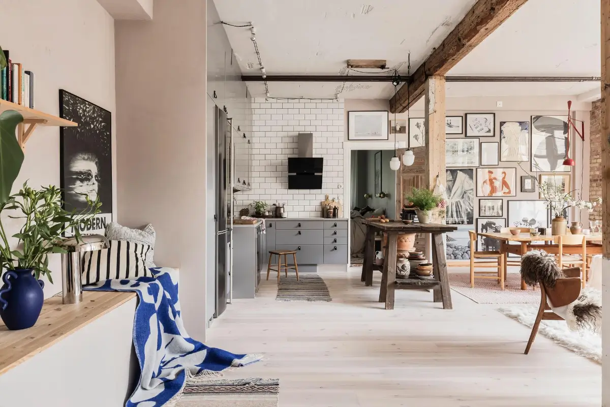 Industrial Character and an Open-Plan Living Space in a Unique Swedish Apartment 10 swedish-apartment-industrial-elements-nordroom
