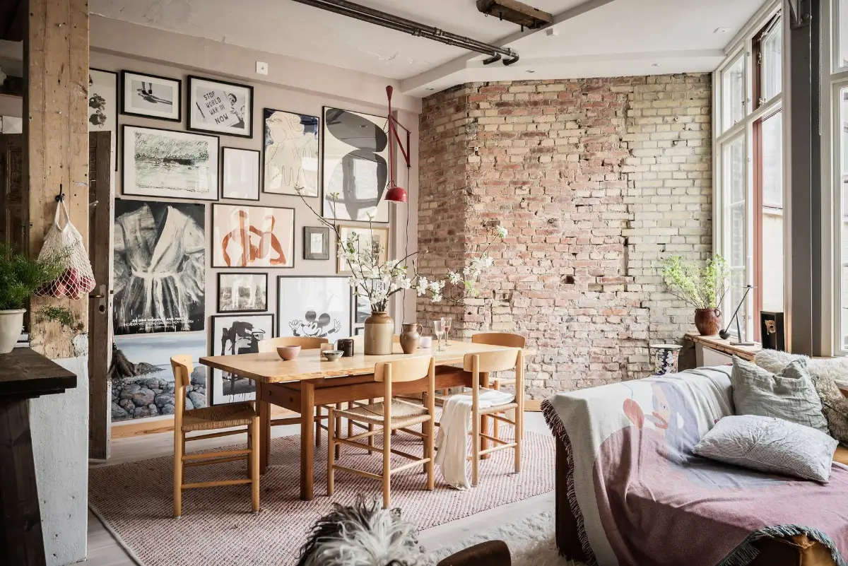 Industrial Character and an Open-Plan Living Space in a Unique Swedish Apartment 13 swedish-apartment-industrial-elements-nordroom