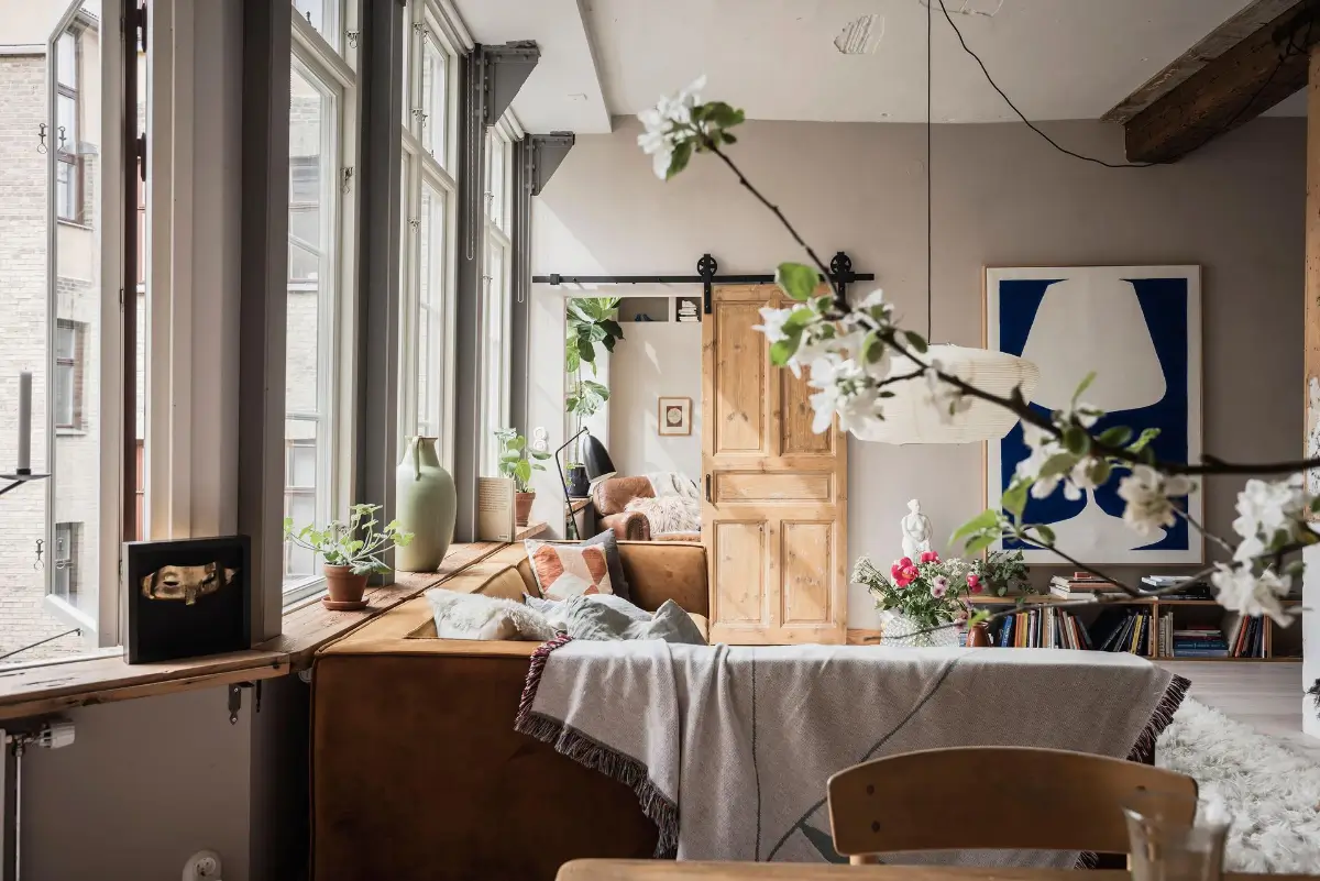 Industrial Character and an Open-Plan Living Space in a Unique Swedish Apartment 20 swedish apartment industrial elements nordroom6 Industrial Character and an Open-Plan Living Space in a Unique Swedish Apartment