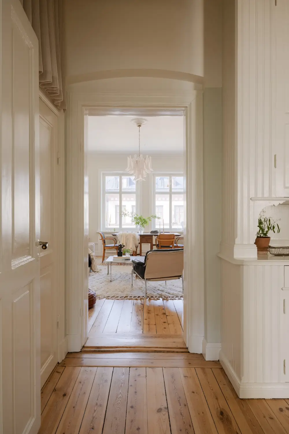 A Light Blue Bedroom in a Light-Filled Turn-of-the-Century Apartment 13 turn-of-the-century-apartment-pale-blue-bedroom-nordroom