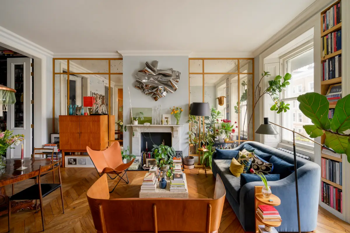 Inside a Thoughtfully Redesigned Two-Bedroom Victorian Apartment in South Kensington 4 unique-two-bedroom-south-kensington-apartment-nordroom