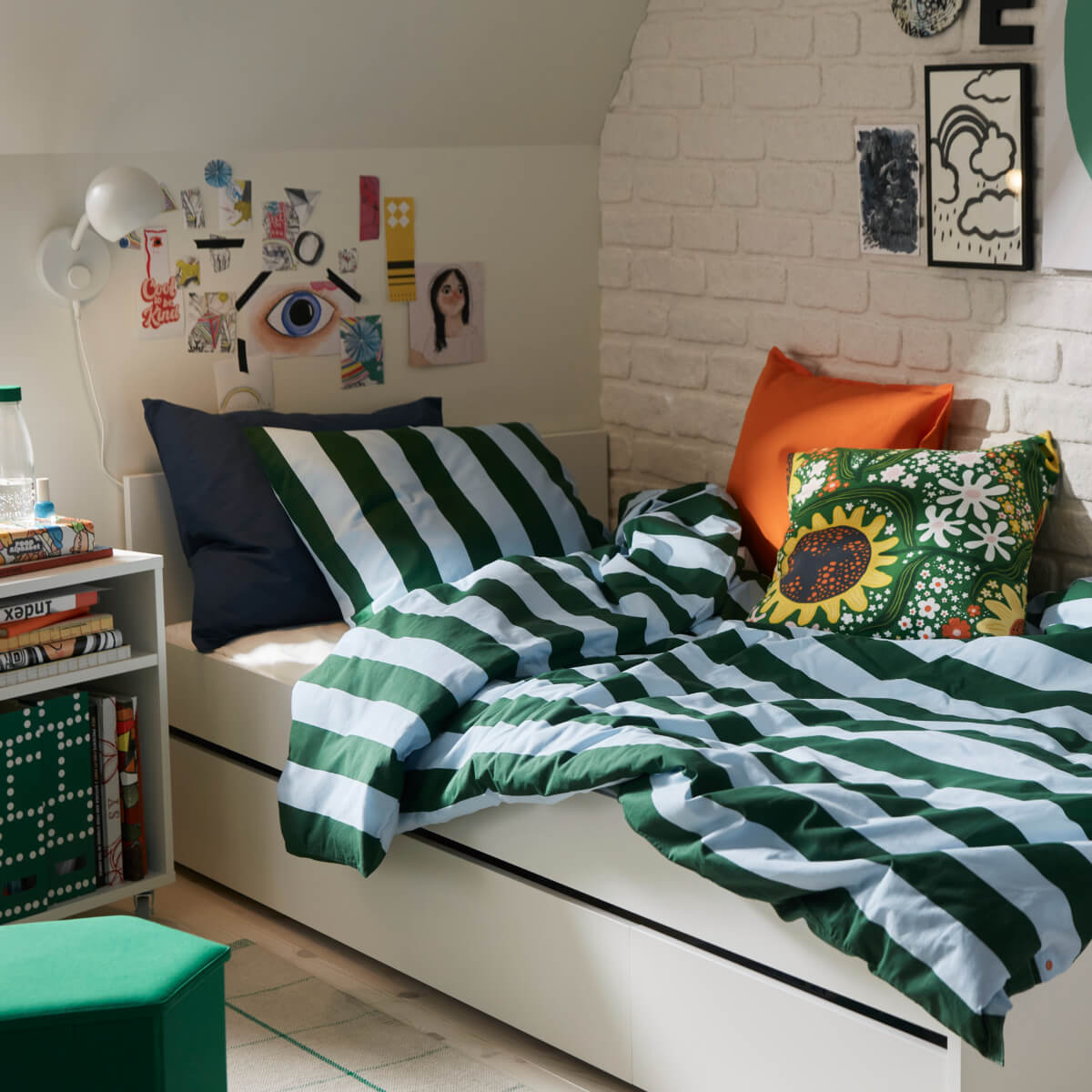 New IKEA Collection July 2026: Colorful Patterns and Multifunctional Products 19 IKEA-SLANHOSTMAL-duvet-cover-new-products-july-2026-nordroom