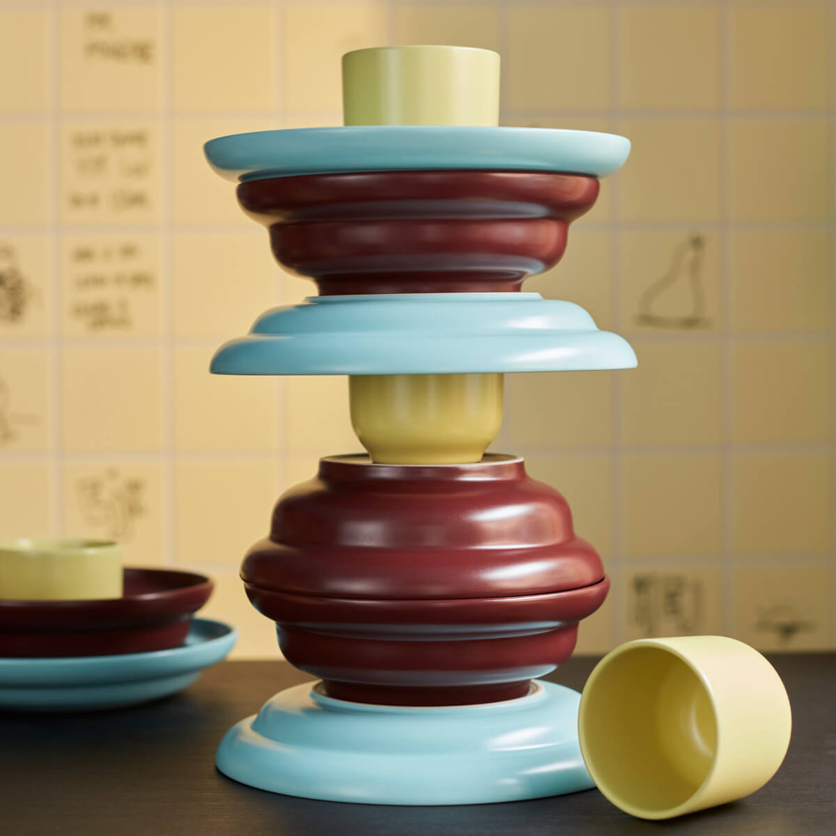 New IKEA Collection July 2026: Colorful Patterns and Multifunctional Products 4 IKEA-SPJUTLILJA-new-products-july-2026-nordroom