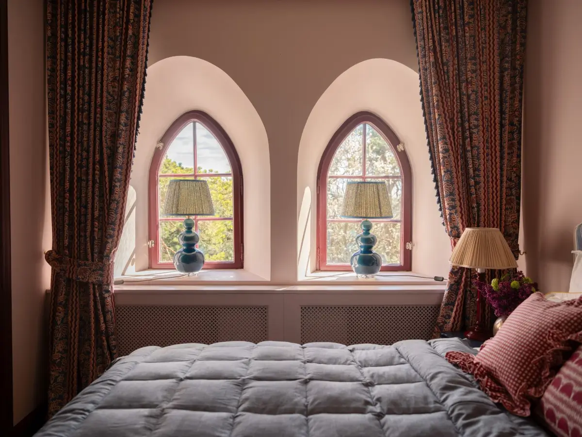 English Cottage-Style Interiors in a Converted Stockholm Water Tower 27 colorful-english-cottage-style-interiors-converted-water-tower-sweden-nordroom
