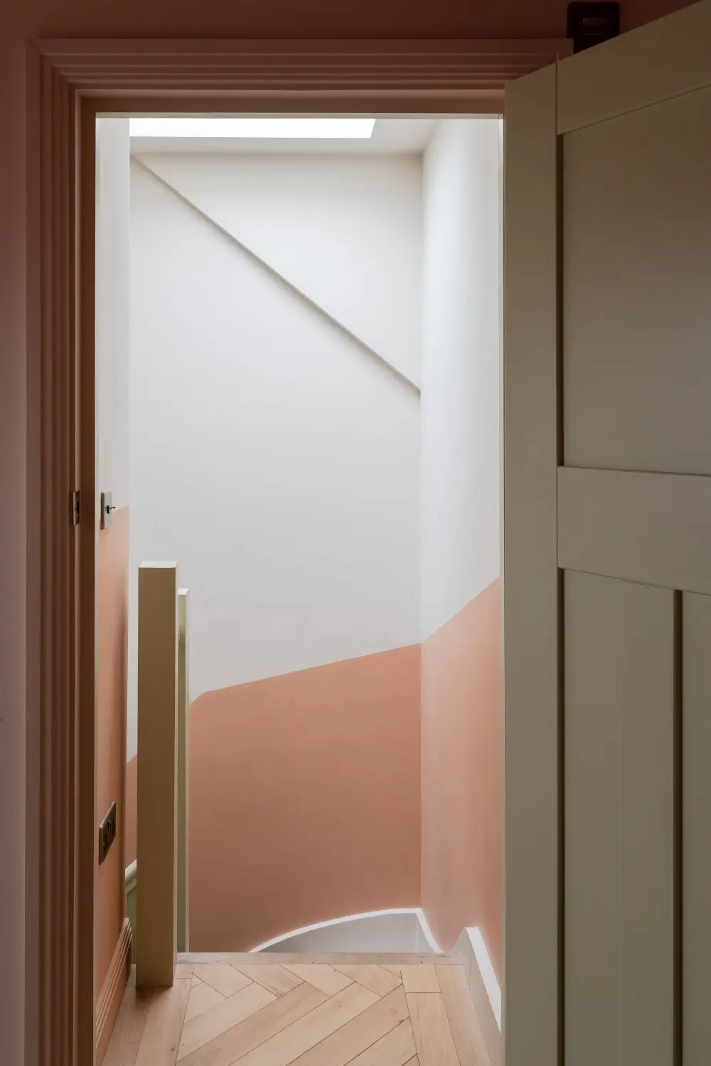 Terrazzo and a Soft Peach and Sage Green Palette in an Art Deco-Inspired London Home 41 colorful-extended-family-home-london