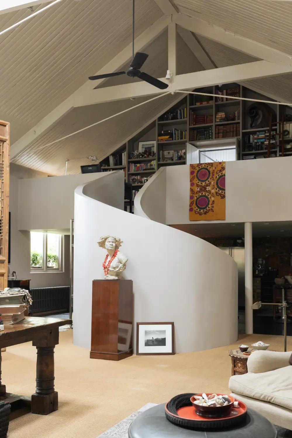 Soaring Ceilings and Eclectic Interiors in a Former Salvation Army Citadel 15 converted-salvation-army-citadel-london-nordroom