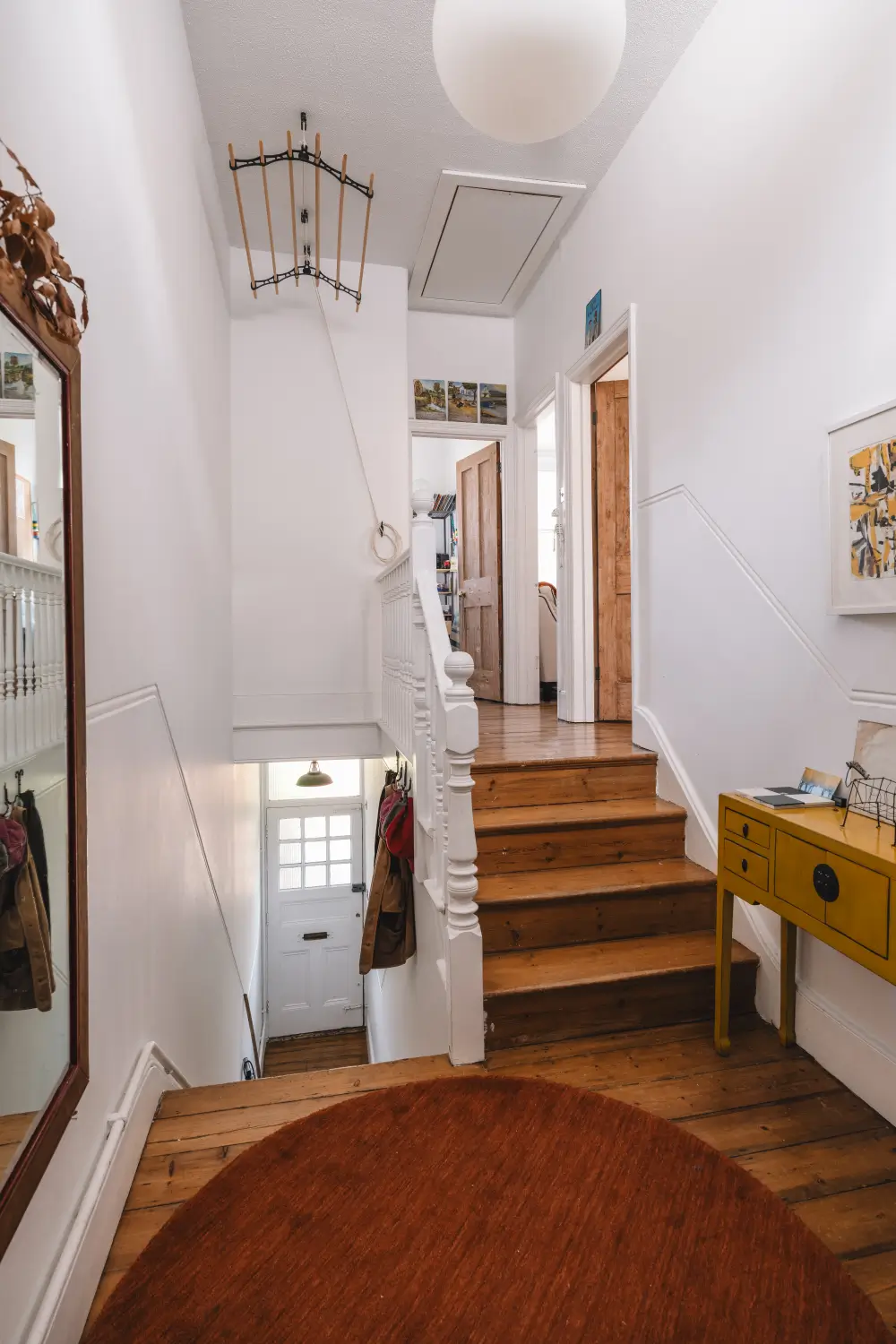 Patinated Floorboards and Light Spaces in an East London Edwardian Apartment 18 historic-character-edwardian-apartment-london-nordroom