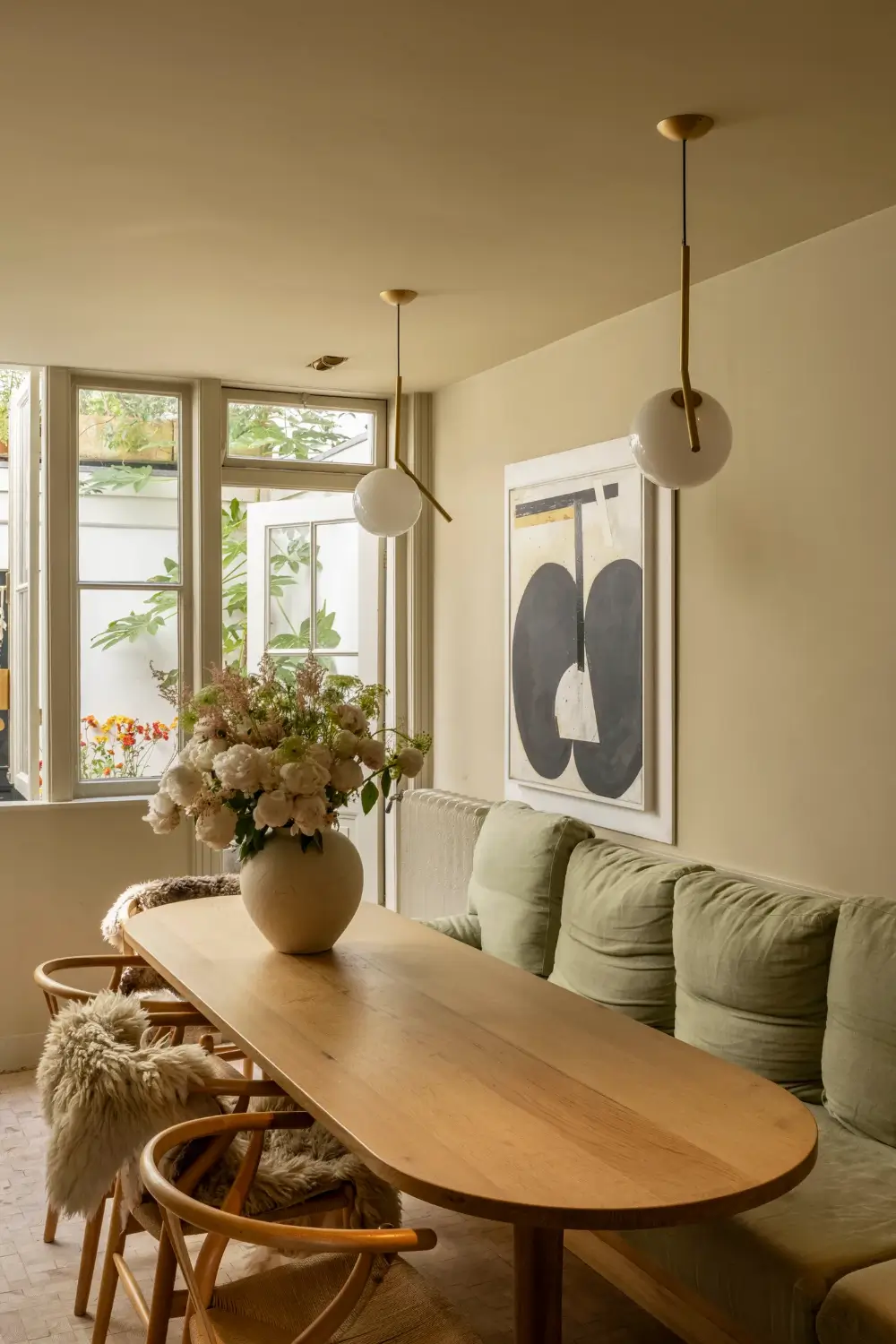 A Narrow Amsterdam Canal House with Warm, Luxurious Interiors and a Hidden Roof Terrace 4 narrow-17th-century-amsterdam-canal-house-family-home-nordroom