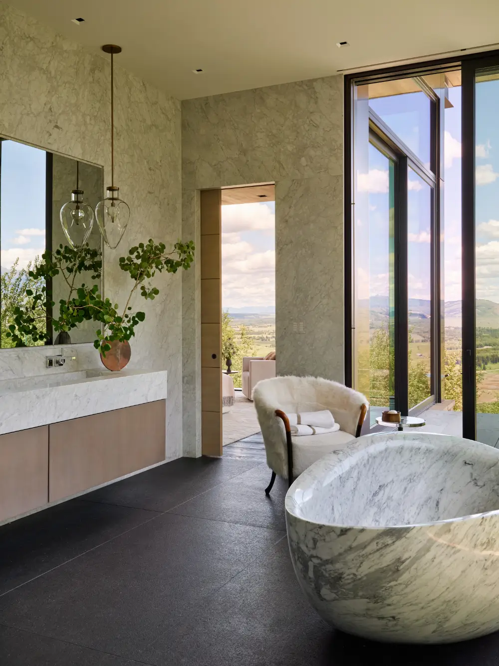 A Mountain Sanctuary Above the Tetons with a Luxurious Officine Gullo Kitchen 38 officine-gullo-wrj-design-wyoming-villa-nordroom