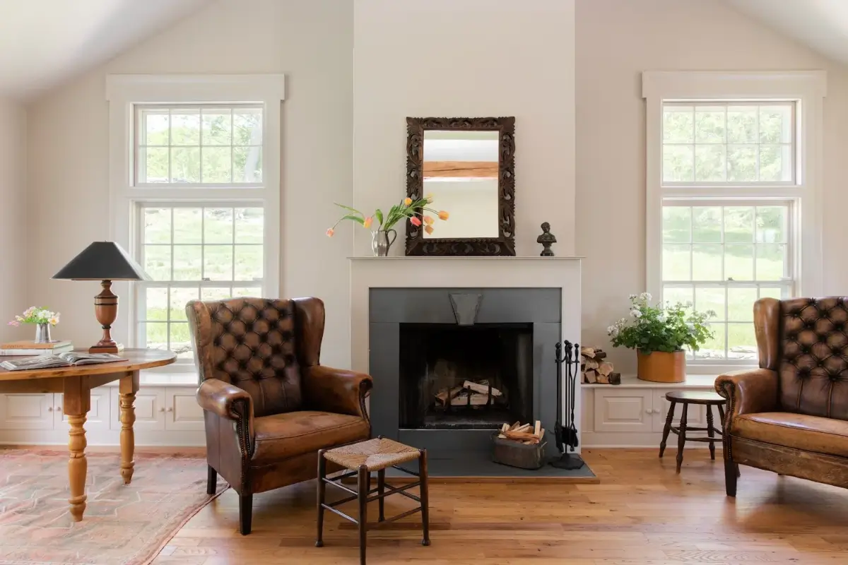 Historic Features and Modern Comforts in a Restored 18th-Century Farmstead 16 restored-1700s-country-estate-new-york-state-nordroom