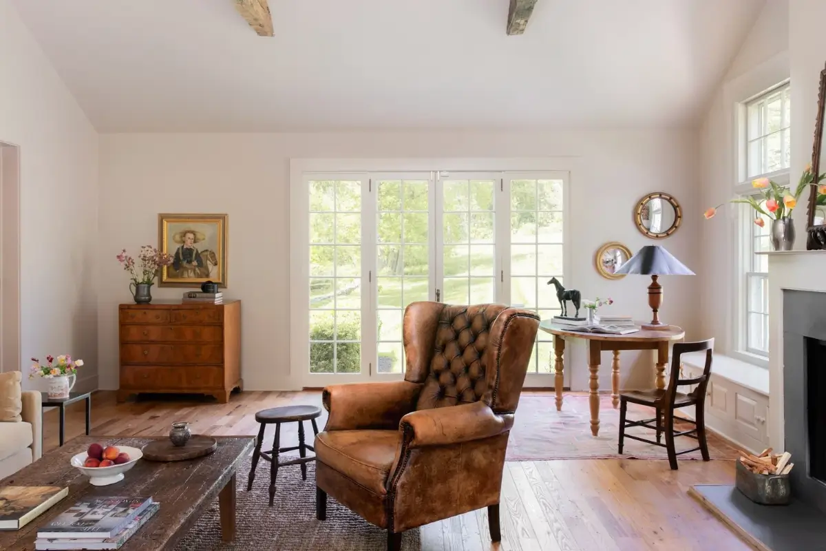 Historic Features and Modern Comforts in a Restored 18th-Century Farmstead 19 restored-1700s-country-estate-new-york-state-nordroom